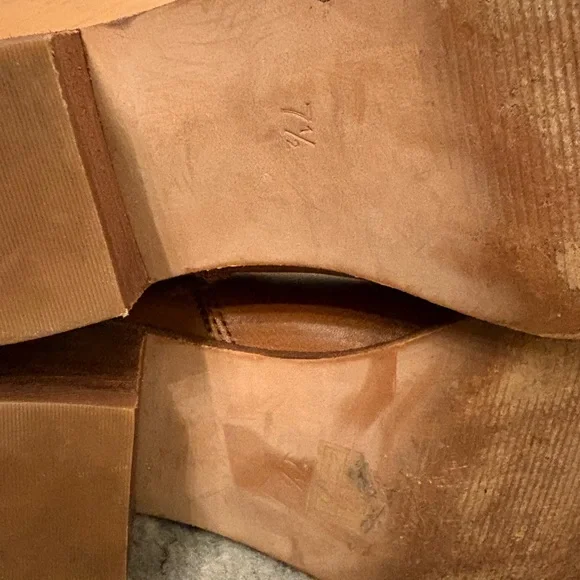 Madewell The Charley Boot in English Saddle Brown Leather, SZ 7.5 - Picture 16 of 16